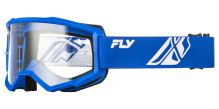 Brýle FOCUS, FLY RACING - USA dětské (modrá/bílá) Brýle FOCUS, FLY RACING - USA dětské (modrá/bílá)