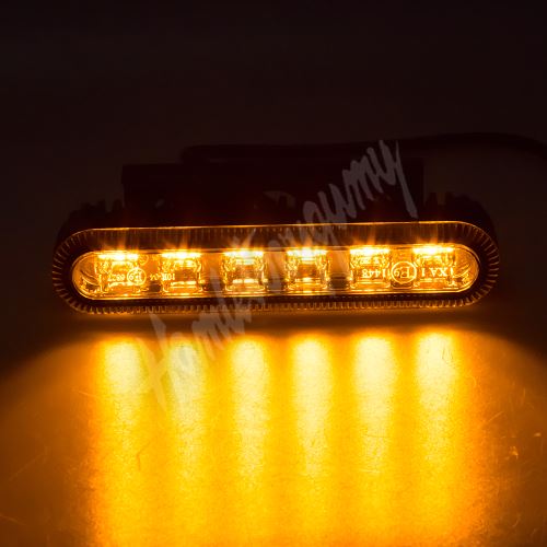911-622 PROFI výstražné LED světlo vnější, oranžové, 12-24V, ECE R65 (1130749)