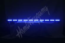 kf758-10blu LED alej voděodolná (IP66) 12-24V, 40x LED 1W, modrá 1200mm