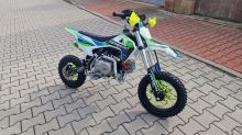 Pitbike MiniRocket Dorado DK90 12/10 Automat, el startér, sedlo 67,5cm, modrý (11)