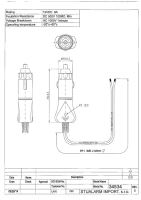 34534 x CL zástrčka s LED, kabelem 140 cm a pojistkou 8 A pro 12V 34534 x CL zástrčka s LED, kabelem 140 cm a pojistkou 8 A pro 12V
