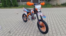 Pitbike MiniRocket DT125 17/14 světlo, el startér, řazení se spojkou, sedlo 86cm oranžový (11)