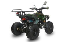 Dětská čtyřtaktní čtyřkolka ATV Warrior125ccm, 1 rych. poloautomat, 8 kola, zelená maskáč (4)