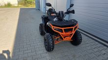 Dětská čtyřtaktní čtyřkolka  MiniRocket Troodon Deluxe 125ccm, 3+1, 8 kola, černo-oranzova (2)