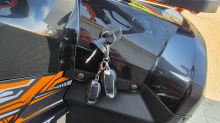 Dětská čtyřtaktní čtyřkolka  MiniRocket Troodon Deluxe 125ccm, 3+1, 8 kola, černo-oranzova (20)