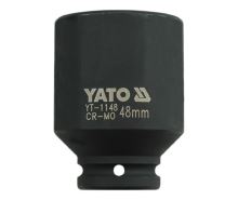 Nástavec 3/4" rázový šestihranný hluboký 48 mm CrMo Nástavec 3/4" rázový šestihranný hluboký 48 mm CrMo