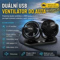 F30USB Ventilátor DUO na palubní desku USB-C F30USB Ventilátor DUO na palubní desku USB-C