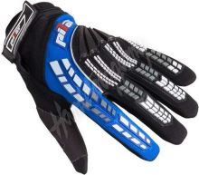 MX rukavice na motorku Pilot černo/modré XL