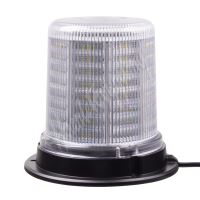 wl184fixwht LED maják, 12-24V, 128x1,5W bílý, pevná montáž, ECE R10