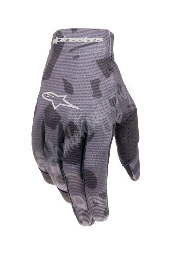 Rukavice RADAR, ALPINESTARS, dětské (šedá camo/černá) 2024 XS