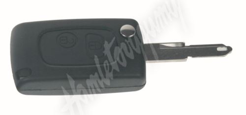 48CT112 Náhr. obal klíče pro Citroën, Peugeot, 2-tlačítkový (448045)