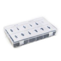 4box014 Sada plastových příchytek, 350 ks (1354424)