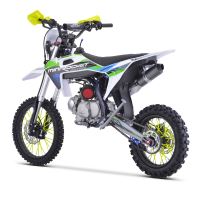 Pitbike MiniRocket DT125 17/14 světlo, el startér, automat, sedlo 86cm, modrý (2)