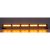 kf755-5 LED světelná alej, 30x 1W LED, oranžová 800mm, ECE R10