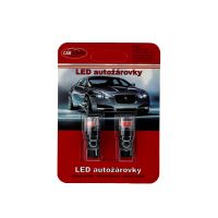 95BR-T10-01r LED T10 červená, 12V, 4LED 2835SMD (2345214)