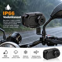 dvr01m Motocyklová FULL HD, WiFi kamera, IP66 (2831522)