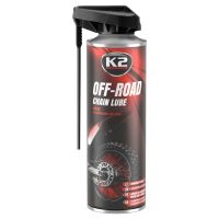 K2 OFF-ROAD CHAIN LUBE 500 ml - mazivo na řetězy motocyklů K2 OFF-ROAD CHAIN LUBE 500 ml - mazivo na řetězy motocyklů