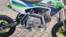 Pitbike MiniRocket Dorado DK90 12/10 Automat, el startér, sedlo 67,5cm, modrý (14)
