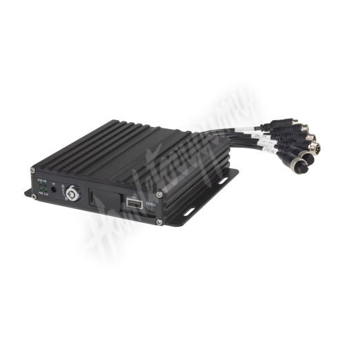 dvrb41c-10 Černá skříňka pro záznam obrazu až 1080P ze 4 kamer, 1x slot SD, GPS (2819802)