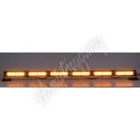kf755-6 LED světelná alej, 36x 1W LED, oranžová 950mm, ECE R10