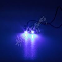 kf707blu LED stroboskop modrý 2x3W, 12-24V