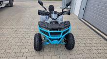 Dětská čtyřtaktní čtyřkolka ATV MiniRocket Troodon Deluxe 125ccm, 3+1, 8 kola, šedo-modrá (11)