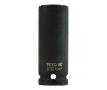 Nástavec 1/2" rázový šestihranný hluboký 21 mm CrMo Nástavec 1/2" rázový šestihranný hluboký 21 mm CrMo