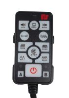 VZ09 4x PREDATOR 6x4W LED pod SPZ, 12-24V, prohnuté, modro-červené (673069)