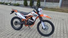 Pitbike MiniRocket Mikilon Defender 250RR kola 21/18 oranžová sedlo 87,5cm (7)