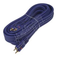 pc1-250 x BLUE MID CINCH kabel 5m