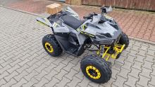 Dětská čtyřtaktní čtyřkolka ATV MiniRocket Panther 125ccm, 3 rych. poloaut. 8 kola, šedá (6)