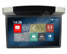 ds-157Agrc Stropní LCD monitor 15,6&quot; šedý s OS. Android HDMI / USB, dálkové ovládání se sn