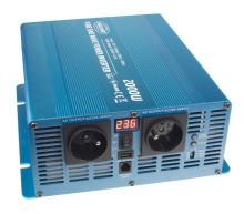 35psw2012D Sinusový měnič napětí z 12/230V, 2000W/displej (963328)