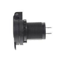 34557 2x USB ve voděodolém IPX3 pouzdře s magnetickou krytkou 12/24V, 2x2,4A (1028205)