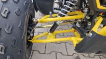 Dětská čtyřtaktní čtyřkolka ATV MiniRocket Panther 125ccm, 3 rych. poloaut. 8 kola, šedá (17)