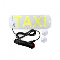 LED-taxi LED banner s nápisem TAXI, žlutý