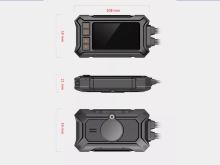 dvrb07m Motocyklová DUAL FULL HD kamera, 3" LCD, IP67 s GPS (1526215)