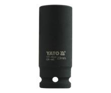 Nástavec 1/2" rázový šestihranný hluboký 23 mm CrMo Nástavec 1/2" rázový šestihranný hluboký 23 mm CrMo