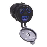 34673 USB QC3.0 + 2x USB-C 45W zásuvka 12/24V 34673 USB QC3.0 + 2x USB-C 45W zásuvka 12/24V