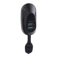 34711 2x USB QC3.0 + USB-C zásuvka 12/24V, montáž na tyč 34711 2x USB QC3.0 + USB-C zásuvka 12/24V, montáž na tyč