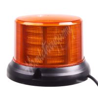 wl323m LED maják, 12-24V, 96x0,5W, oranžový, magnet, ECE R65 R10