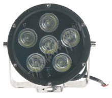 wld601 LED světlo kulaté, 6x10W, o125mm, R112