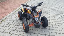 Dětská elektro čtyřkolka ATV FactoryTeam 1000W 36V oranžová, hydraulická brzda