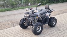 Dětská čtyřtaktní čtyřkolka ATV Hunter II 125ccm Deluxe 3 rych. poloautomat 8 kola, carbon (3)