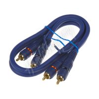 pc1-205 x BLUE MID CINCH kabel 0,5m