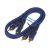 pc1-205 x BLUE MID CINCH kabel 0,5m