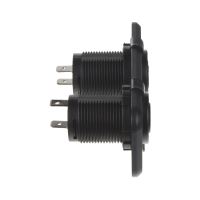 34524 Dvojitá zásuvka do panelu 1x CL + 2x nabíječka USB voděodolná (1120158)