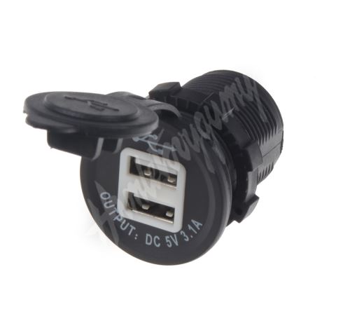 34552 2x USB zásuvka 12/24V, 3,1A_(1)