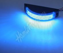 kf188blu Výstražné LED světlo vnější, modré, 12-24V