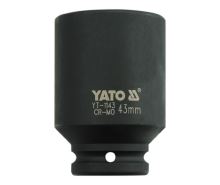 Nástavec 3/4" rázový šestihranný hluboký 43 mm CrMo Nástavec 3/4" rázový šestihranný hluboký 43 mm CrMo